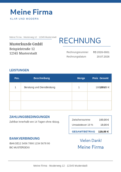 Vorschau Klar-Blau