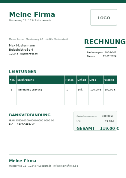 Vorschau Klar-Grün